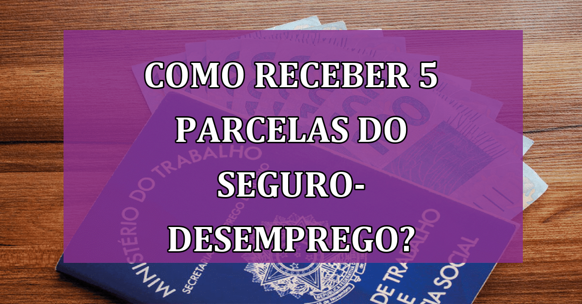 Como Receber 5 parcelas do seguro-desemprego? - Jornal Dia