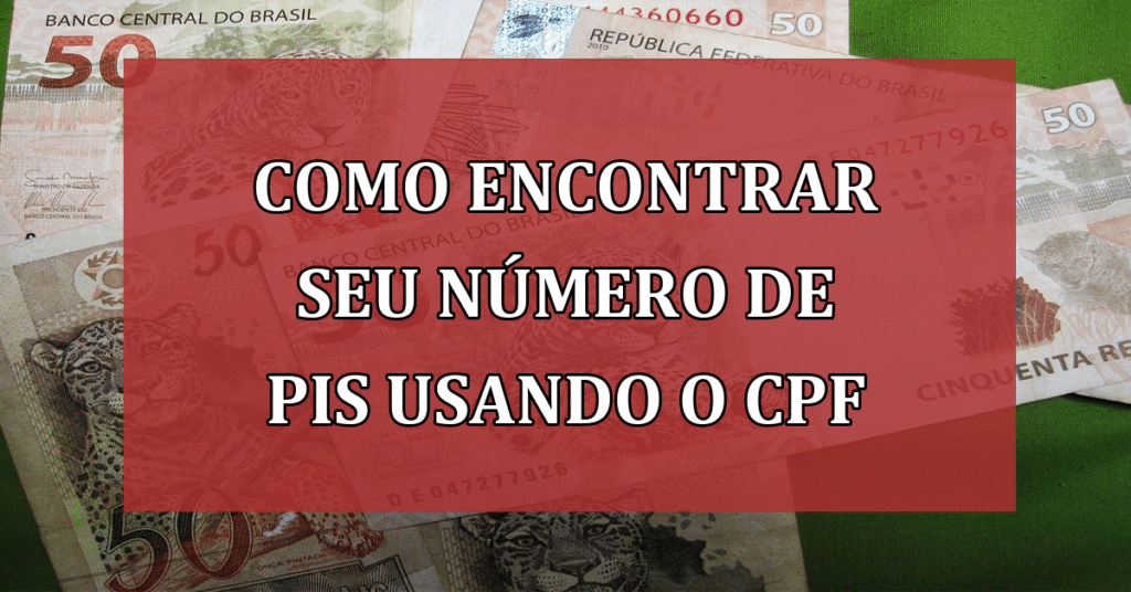 Descubra Como Encontrar Seu Número de PIS Usando o CPF de Forma Simples e Rápida