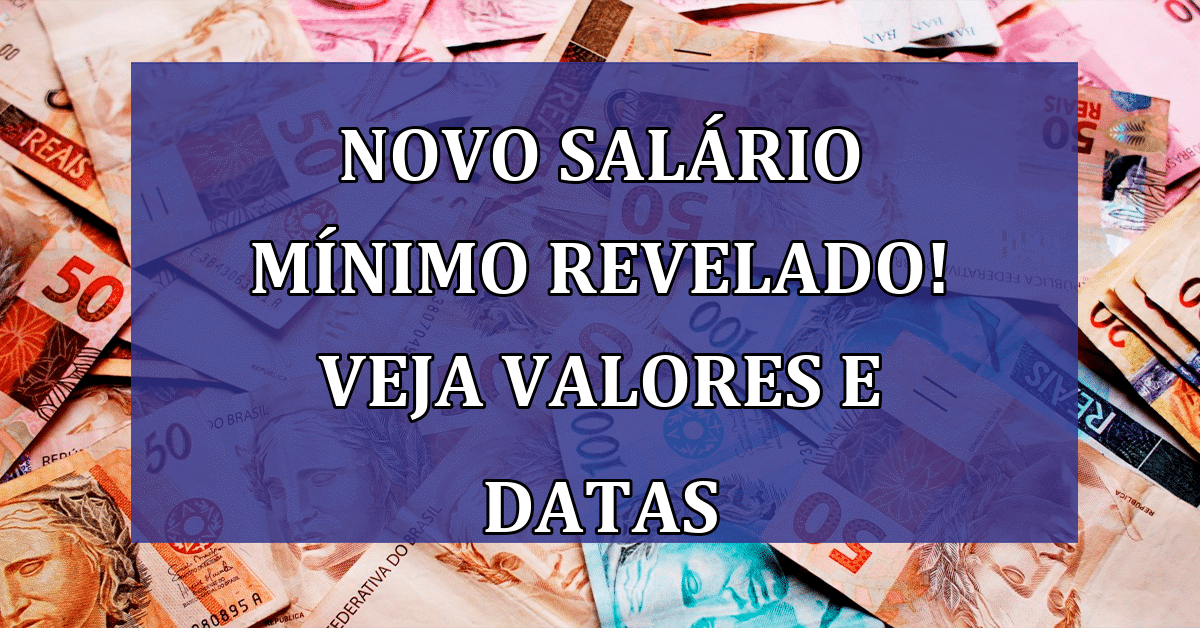 NOVO salário mínimo revelado? Descubra QUANTO você pode começar a ...