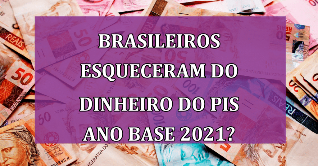 Brasileiros Esqueceram do Dinheiro do Pis ano Base 2021?
