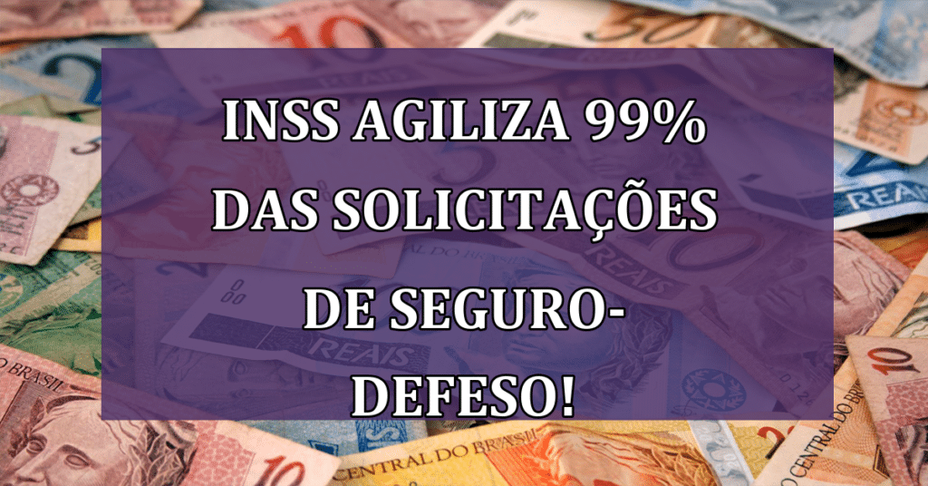 INSS agiliza 99% das solicitações de seguro-defeso! saiba mais
