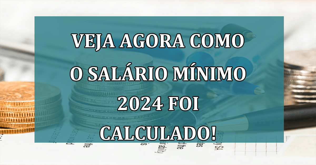 Veja Como o Salário Mínimo 2024 foi Calculado e Entenda seus Impactos