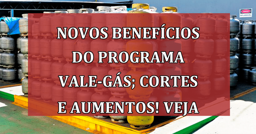 NOVOS Benefícios do programa Vale-Gás; Cortes e Aumentos! VEJA