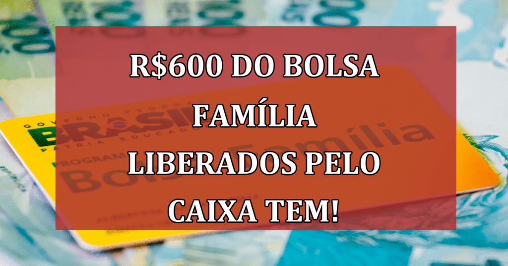 R$600 do Bolsa Família liberados te ajudaria? Garanta pelo Caixa Tem agora!