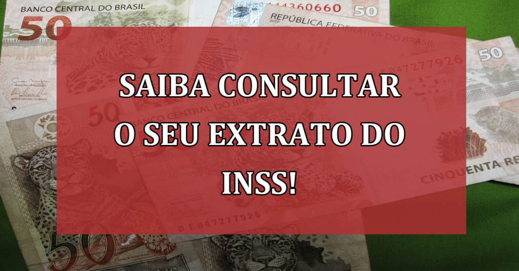 Saiba consultar o seu extrato do INSS! Sua aposentadoria mais informada!