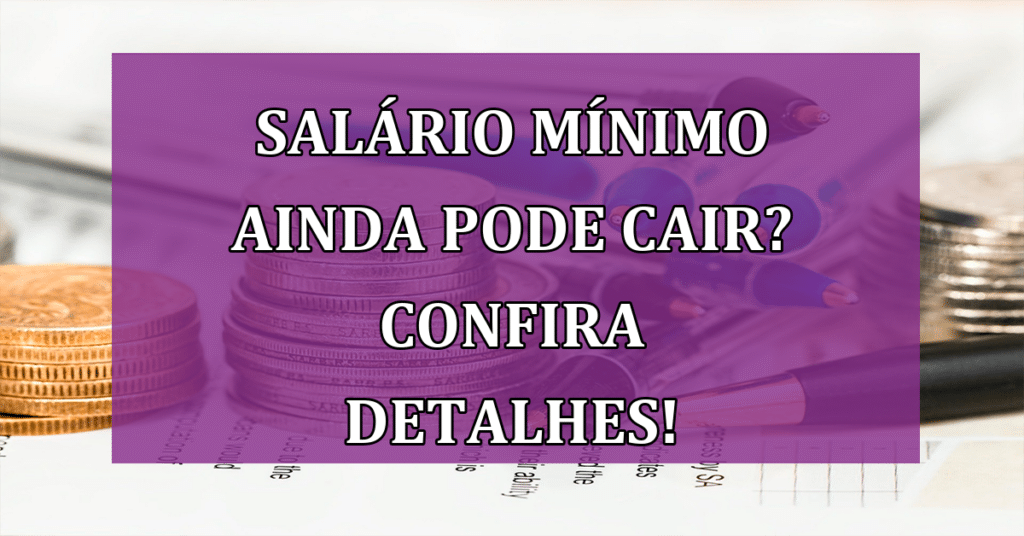 Salário Mínimo ainda pode cair? Confira Detalhes!