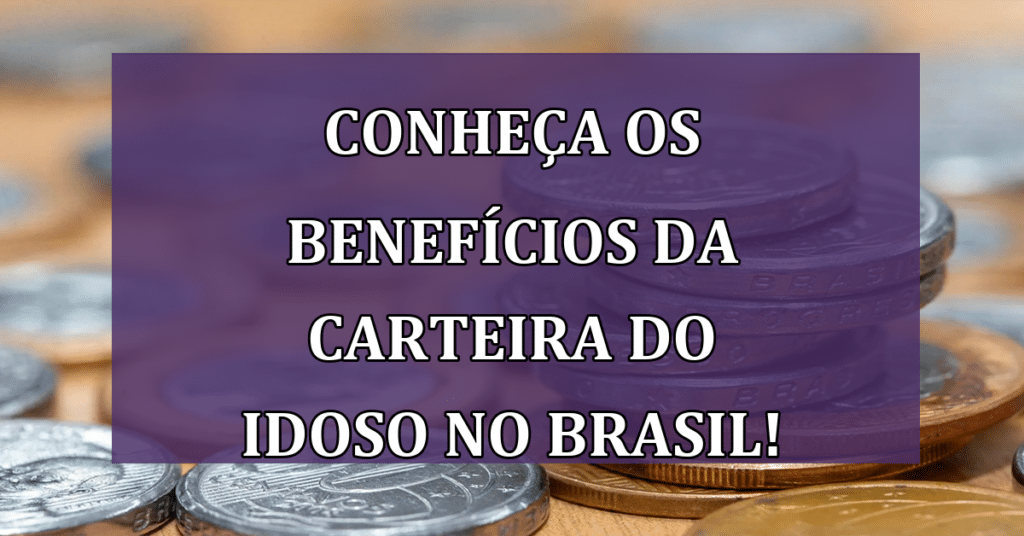Conheça os Benefícios Incríveis da Carteira do Idoso no Brasil!