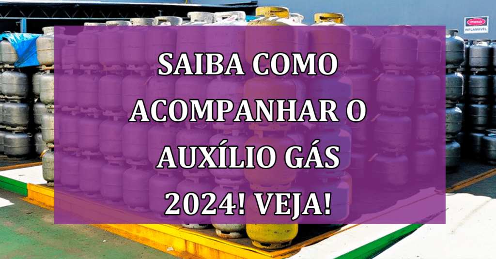Saiba como acompanhar o Auxílio Gás 2024! VEJA DATAS!