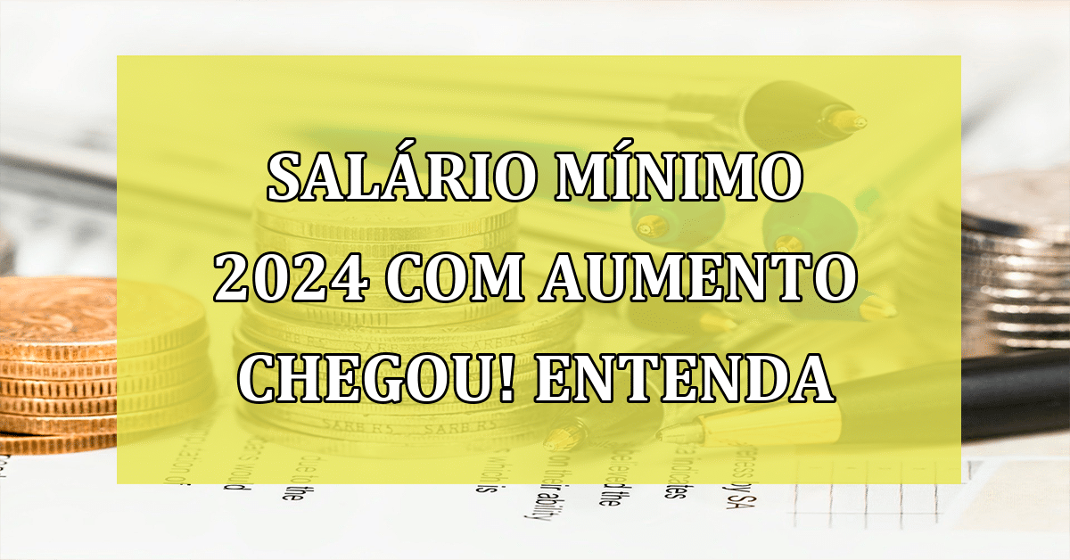 Salário Mínimo 2024 com AUMENTO chegou! Entenda seu impacto Jornal Dia