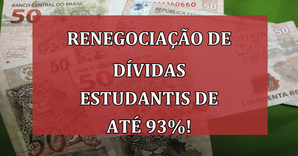 Serasa disponibiliza recurso para renegociação de dívidas estudantis de até 93%! Confira