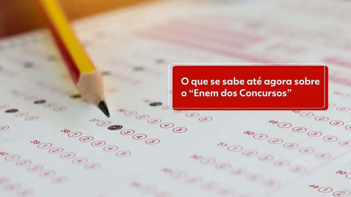Enem dos concursos: Saiba como se preparar para essa prova inédita!