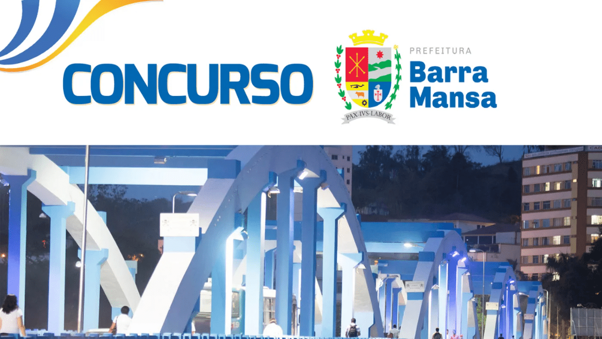 Inscrições abertas: Concurso Público aberto pela Prefeitura de Barra Mansa oferece 1.359 vagas.Inscreva-se AGORA!