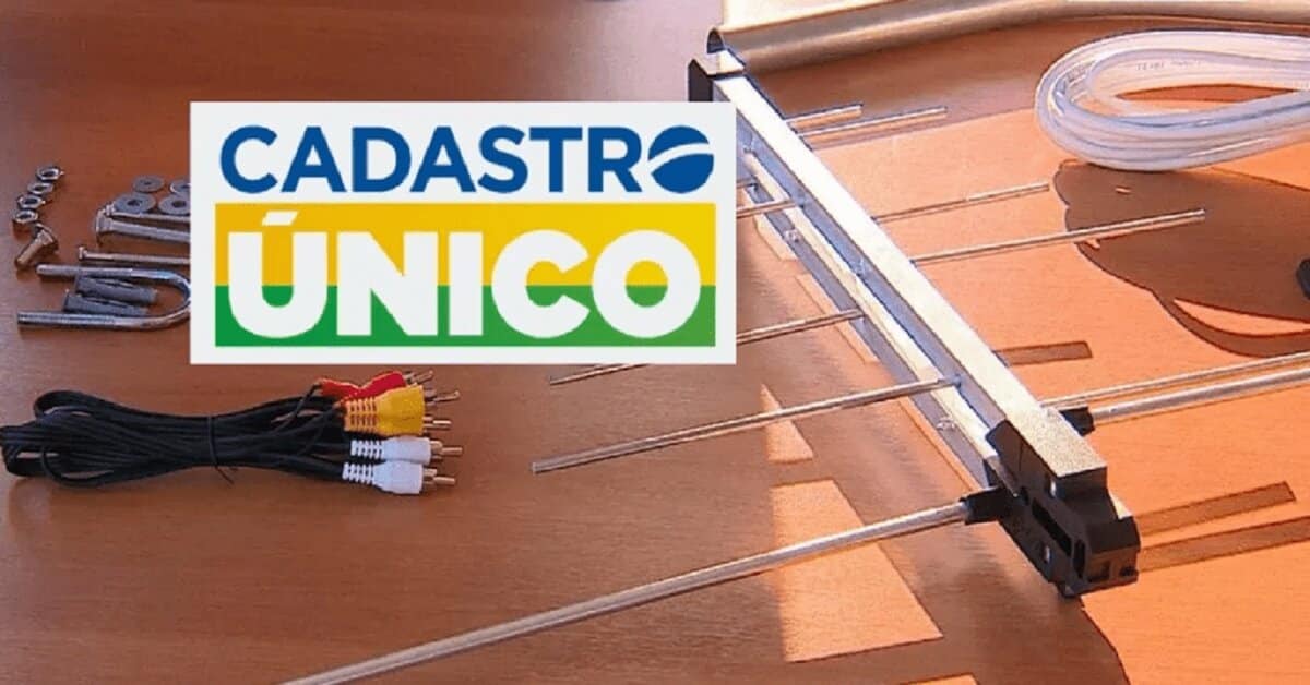 kit antena CadÚnico