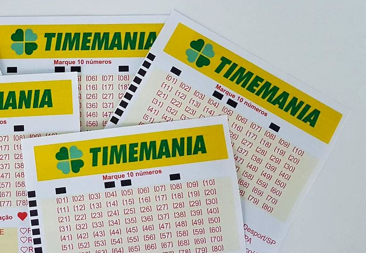 Sorteio Timemania 2110 HOJE