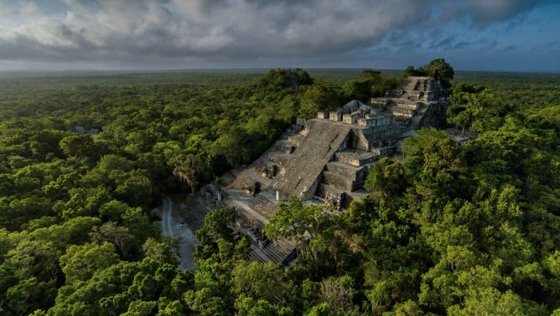 Cidade Maia Oculta na Selva do México