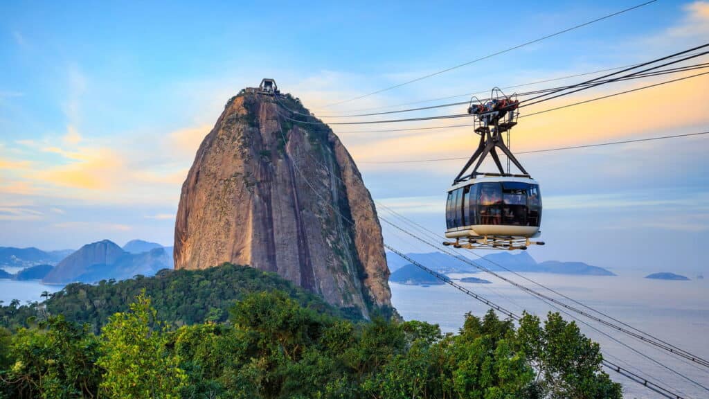 Teleférico no Rio de Janeiro