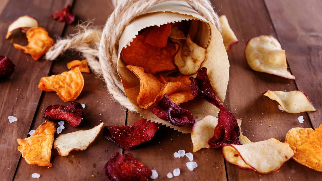 Chips de Batata-Doce no Forno: Crocantes, Saudáveis e Sem Culpa!